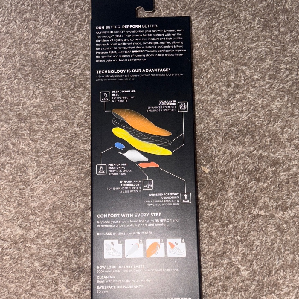 RunPro Dynamic Insole - Med Profile - Picture 5 of 7